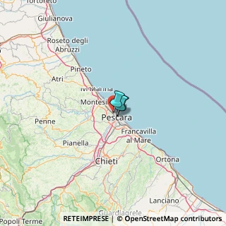 Mappa Via Camillo Benso Conte di Cavour, 65100 Pescara PE, Italia (43.81636)