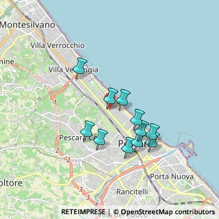 Mappa Via Camillo Benso Conte di Cavour, 65100 Pescara PE, Italia (1.61545)