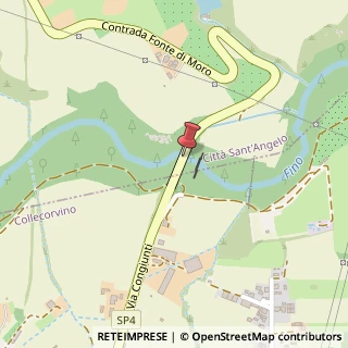 Mappa Strada Fonte di Moro, 29, 65013 Città Sant'Angelo, Pescara (Abruzzo)