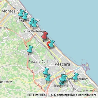 Mappa Via Giambattista Tiepolo, 65124 Pescara PE, Italia (2.59071)