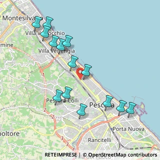 Mappa Via Giambattista Tiepolo, 65124 Pescara PE, Italia (2.24786)