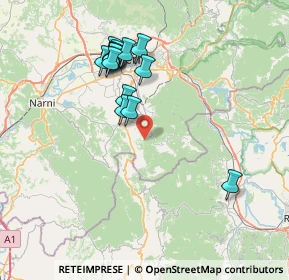 Mappa VOCABOLO CANNUCCIANO, 05039 Terni TR, Italia (7.43929)