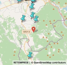 Mappa VOCABOLO CANNUCCIANO, 05039 Terni TR, Italia (6.9245)