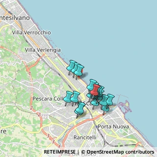 Mappa Viale della Riviera, 65123 Pescara PE, Italia (1.57474)
