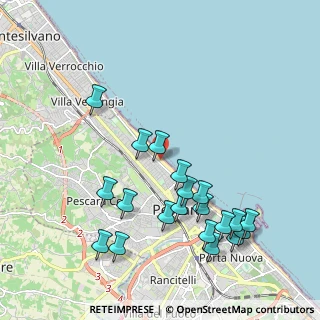 Mappa Viale della Riviera, 65123 Pescara PE, Italia (2.294)