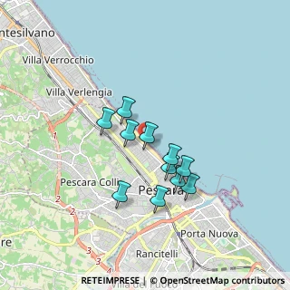 Mappa Viale della Riviera, 65123 Pescara PE, Italia (1.41455)