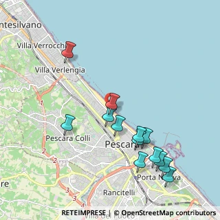 Mappa Viale della Riviera, 65123 Pescara PE, Italia (2.25077)