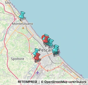 Mappa Viale della Riviera, 65123 Pescara PE, Italia (2.69182)