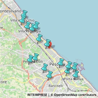 Mappa Viale John Fitzgerald Kennedy, 65121 Pescara PE, Italia (2.45375)