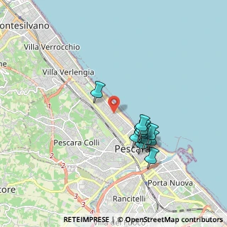 Mappa Viale John Fitzgerald Kennedy, 65121 Pescara PE, Italia (1.70636)