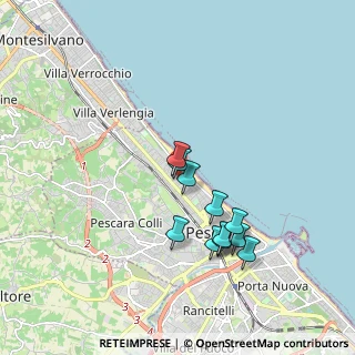 Mappa Via Camillo Benso Conte di Cavour, 65123 Pescara PE, Italia (1.67)