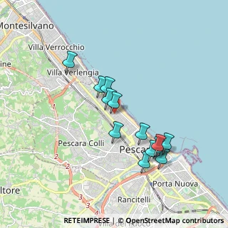 Mappa Via Camillo Benso Conte di Cavour, 65123 Pescara PE, Italia (1.72769)