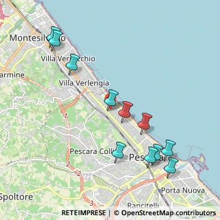 Mappa Via Montanara, 65123 Pescara PE, Italia (2.39)