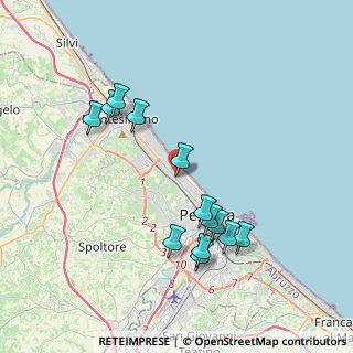 Mappa Via Goffredo Mameli, 65123 Pescara PE, Italia (3.93231)