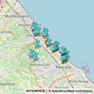 Mappa Via Goffredo Mameli, 65123 Pescara PE, Italia (1.4545)
