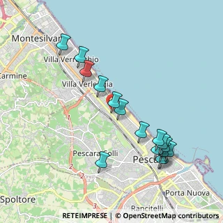 Mappa Via Goffredo Mameli, 65123 Pescara PE, Italia (2.18125)