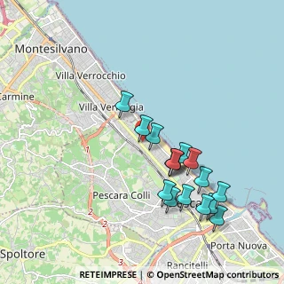 Mappa Via Goffredo Mameli, 65123 Pescara PE, Italia (1.99688)