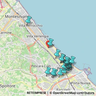 Mappa Via Goffredo Mameli, 65123 Pescara PE, Italia (2.392)