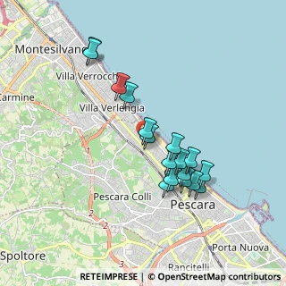 Mappa Via Goffredo Mameli, 65123 Pescara PE, Italia (1.71118)
