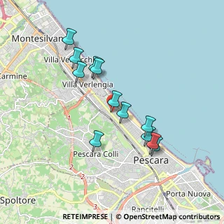 Mappa Via Goffredo Mameli, 65123 Pescara PE, Italia (1.75917)