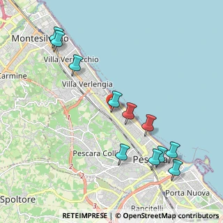 Mappa Via Goffredo Mameli, 65123 Pescara PE, Italia (2.4)
