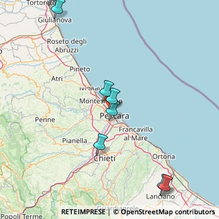 Mappa Via Goffredo Mameli, 65123 Pescara PE, Italia (34.15429)