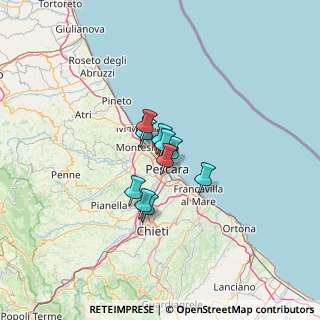 Mappa Via Goffredo Mameli, 65123 Pescara PE, Italia (10.68455)
