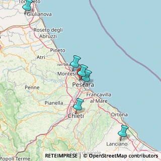 Mappa Via Daniele Manin, 65123 Pescara PE, Italia (33.06545)