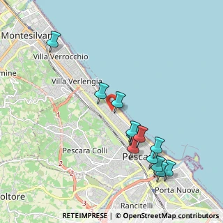 Mappa Via Daniele Manin, 65123 Pescara PE, Italia (2.17077)