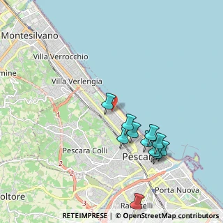 Mappa Via Daniele Manin, 65123 Pescara PE, Italia (2.15091)