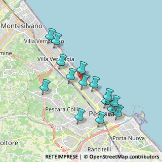 Mappa Via Daniele Manin, 65123 Pescara PE, Italia (1.87533)