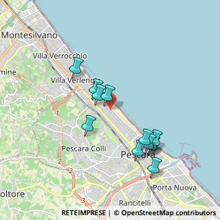 Mappa Via Daniele Manin, 65123 Pescara PE, Italia (1.89417)