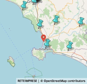 Mappa Via della Giannella, 58015 Orbetello GR, Italia (25.49)