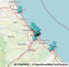 Mappa Via Settimo Ruggiero, 65123 Pescara PE, Italia (7.90615)