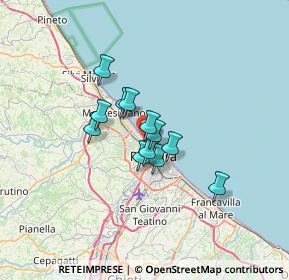 Mappa Via Settimo Ruggiero, 65123 Pescara PE, Italia (4.46583)