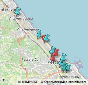 Mappa Via Settimo Ruggiero, 65123 Pescara PE, Italia (2.14615)