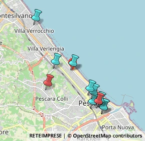 Mappa Via Settimo Ruggiero, 65123 Pescara PE, Italia (2.11727)