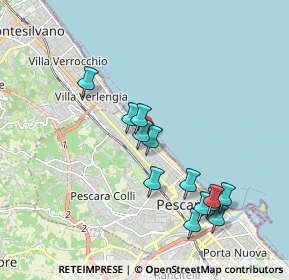 Mappa Via Settimo Ruggiero, 65123 Pescara PE, Italia (1.93846)