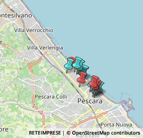 Mappa Via Settimo Ruggiero, 65123 Pescara PE, Italia (1.27786)