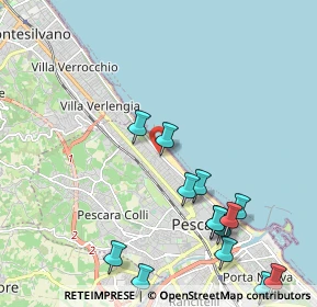 Mappa Via Settimo Ruggiero, 65123 Pescara PE, Italia (2.67143)