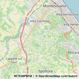 Mappa Montesilvano