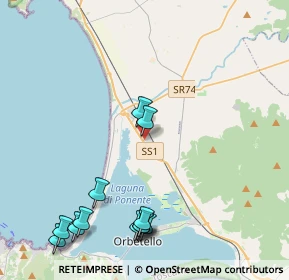 Mappa Km. 148.600, 58015 Orbetello GR, Italia (5.36)