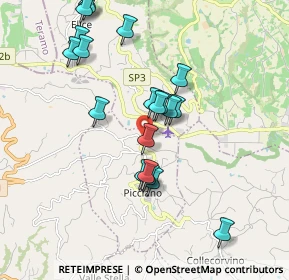 Mappa Contrada Sant'Angelo, 65010 Picciano PE, Italia (1.962)