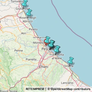 Mappa Riserva Statale Pineta di Santa Filomena, 65123 Pescara PE, Italia (22.50462)