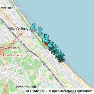 Mappa Riserva Statale Pineta di Santa Filomena, 65123 Pescara PE, Italia (0.556)