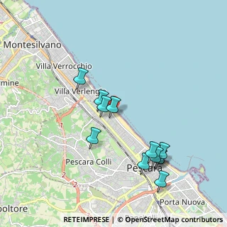 Mappa Riserva Statale Pineta di Santa Filomena, 65123 Pescara PE, Italia (2.05667)