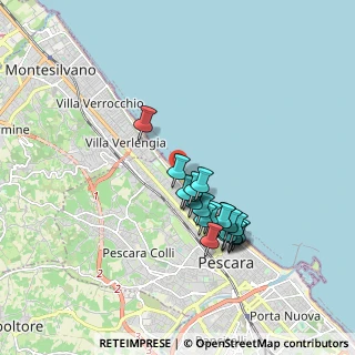 Mappa Riserva Statale Pineta di Santa Filomena, 65123 Pescara PE, Italia (1.6075)