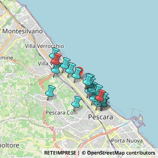 Mappa Riserva Statale Pineta di Santa Filomena, 65123 Pescara PE, Italia (1.4565)