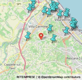 Mappa Strada Comunale Cona della Stella, 65015 Montesilvano Colle PE, Italia (2.7395)