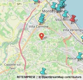 Mappa Strada Comunale Cona della Stella, 65015 Montesilvano Colle PE, Italia (3.19846)